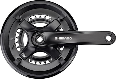 Shimano ty501 crankstel zilver 175 mm 46 30t