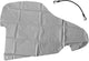 Proplus disselhoes 60 x 85 cm – voor geremde caravans en aanhangwagens – elastisch bevestigingskoord inbegrepen – grijs