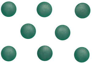 Maul magneet solid rond 8 stuks 0,3 kg kunststof ferriet bruchsicher ø 2 x 0.75 cm groen
