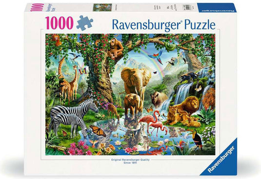 Ravensburger legpuzzel avonturen in de jungle, 1000st.