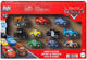 Mattel disney en pixar cars mini racers 10-pack - set van 10 speelgoedvoertuigen uit de film