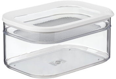 Mepal koelkastdoos 2-delig modula - 550 + 2000 ml - vershouddoos - bewaar overzichtelijk in de koelkast - white