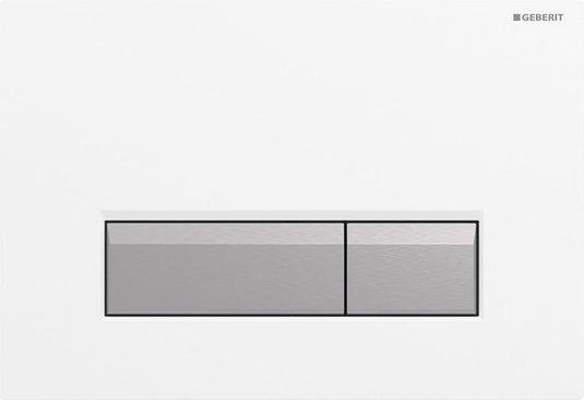 Geberit sigma40 duofresh bedieningspaneel - met geurafzuiging - kunststof - wit