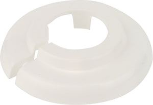 Kirchhoff pp radiator rozet - wit, 15 x 10 mm - voor 1 4 (10x)