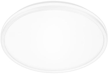 Briloner pulap a – led plafonniere – plafondlamp met eek a lichtbron* – indirect licht – neutraal wit licht – ø 33cm - wit