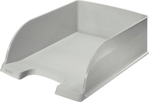 Leitz plus jumbo brievenbak - a4 - grijs