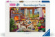 Ravensburger legpuzzel gezellige hut 1000 stukjes landschap puzzel.