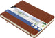 Kangaro schetsboek a5 landscape - cognac - hardcover kaft - met elastiek en lint