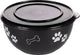 Flamingo kena met deksel - eet- en drinkpot honden - eetpot met deksel kena zwart l 17,2cm 1250ml - 1st - 129689 - 1st