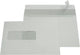 Gallery enveloppen formaat 156 x 220 mm venster links stripsluiting binnenzijde grijs 500 stuks