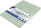 Kangaro schetsboek - a4 - mint - pu hardcover - met elastiek en lint - k-861244