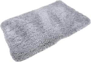 Lex max shaggy - benchmat - 63x55cm - grijs