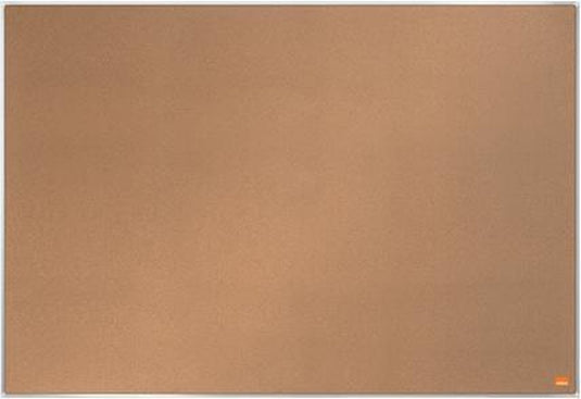 Nobo impression pro memobord prikbord met zelfherstellend kurk - whiteboard 900x600mm - natuurbruin - planner