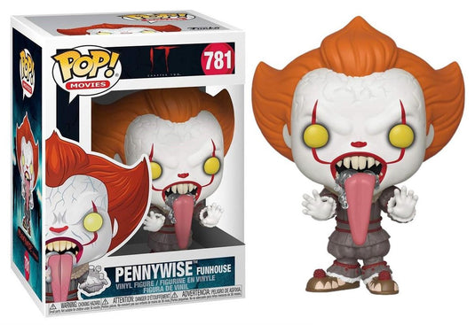 Funko pennywise 9 cm pop! vinyl figure - stephen king's it 2 met hondentong