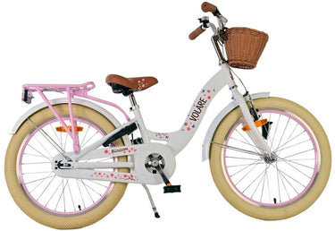 Volare blossom kinderfiets - meisjes - 20 inch - wit