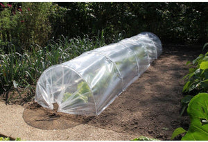 Nature - tuintunnelset (2-in-1: folie + net) - 45 x 60 x 300cm