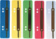 Leitz snelhechtstrip - 250 stuks - assorti kleuren