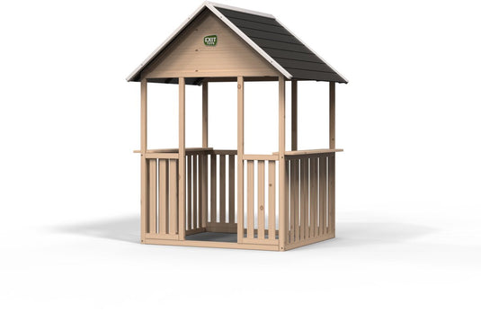 Exit toys exit panorama 100 houten speelhuis - speelhuisje voor buiten - fsc hout - kinderen