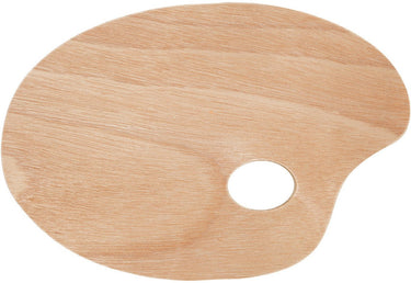 Creotime palet | verfpalet | mengpalet | schilderspalet | houten kleurenpalet | diy creatief palet | 20x30 cm | 1 stuk