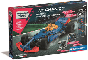Clementoni - wetenschap spel mechanics - raceauto model kit - constructie speelgoed - vanaf 8 jaar