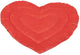 Coockoo plaid be mine voor katten 50x45x2cm rood
