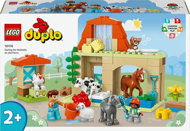 Lego duplo dieren verzorgen op de boerderij - 10416