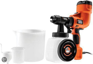 Black+decker black decker lagedruk verfpistool