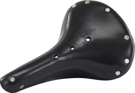 Brooks b17 klassiek zadel - zwart leer, premium kwaliteit