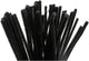 Creativ company chenille zwart 30cm, 50st.