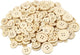 Creativ company houten knopen, d: 8-23 mm, 440 assorti