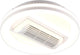 Rl live your light reality kurula - ventilator - wit - incl. 1x smd 37 w - afstandsbediening - geintegreerde dimmer - traploos instelbare lichtkleur - oscillerend - zomer- en wintermodus - 6 snelheidsniveaus