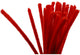 Creativ company chenilledraad rood 30cm, 25st.