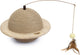 Designed by lotte krabbol wiggly - krabpaal - kattenspeelgoed - kat - hout - 29,5x29,5x20