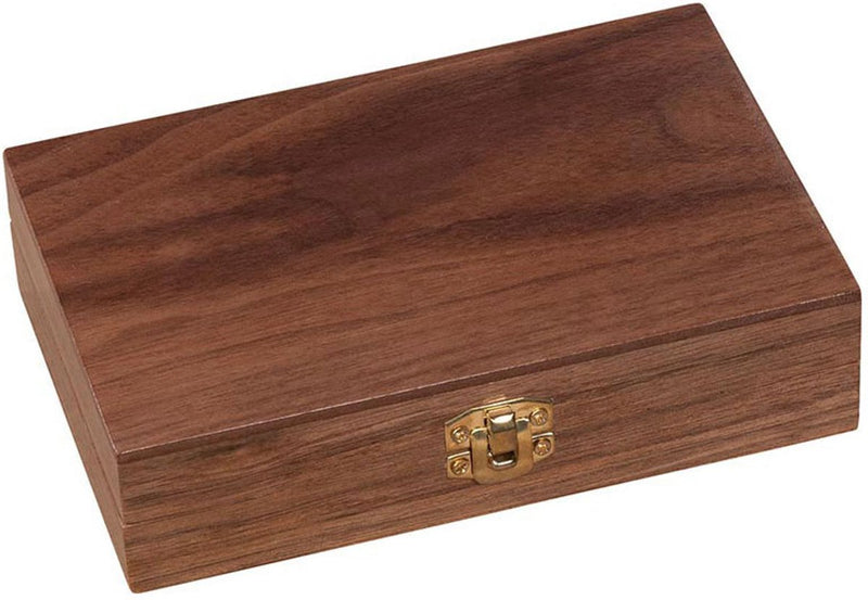 Afbeelding laden in galerijviewer, Goki houten speelkaartenbox met 5 dobbelstenen en 2 sets kaarten
