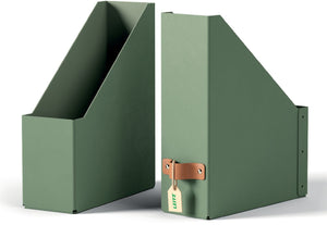Leitz puro tijdschriftencassette - 100% gerecycled karton - set van 2 - groen