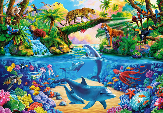 Castorland wild nature puzzel 1000 stukjes