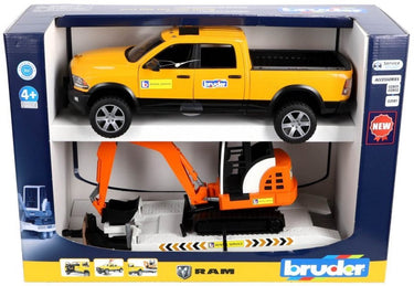 Bruder 2546 ram rental service met minigraafmachine