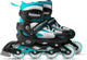 Skids control - Carbone inline skates semi-softboot verstelbaar zwart maat 34-37