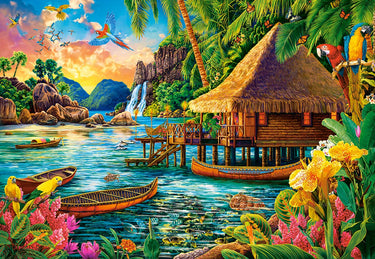 Castorland tropical island puzzel 1000 stukjes