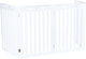 Trixie - afsluithek - 4 panelen - wit - 60-160x75 cm