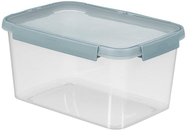 Curver smart fresh eco vershoudbakje rechthoekig - 5l - smokey grey transparant
