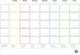 Merkloos sans marque gezinnig weekplanner notitieblok a4