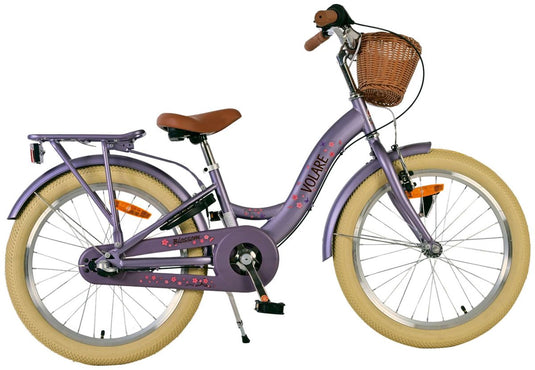 Volare blossom kinderfiets - meisjes - 20 inch - paars - nexus 3