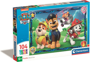 Clementoni legpuzzel - paw patrol, 104st.
