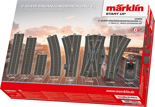 Märklin start up c-rail uitbreidingsset c5