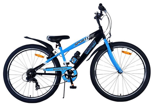 Volare sportivo kinderfiets – jongens – 26 inch – blauw – 7 versnellingen
