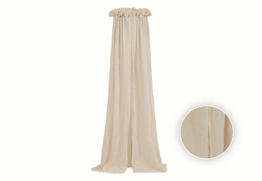 Jollein sluier vintage - nougat - baby sluier, bed hemeltje - 155cm