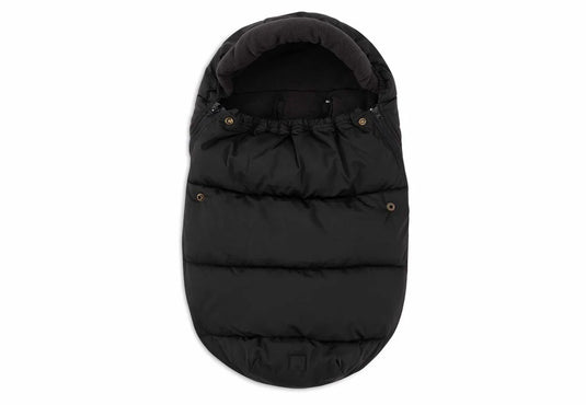 Jollein baby voetenzak groep 0+ 3 5 punts - puffed zwart