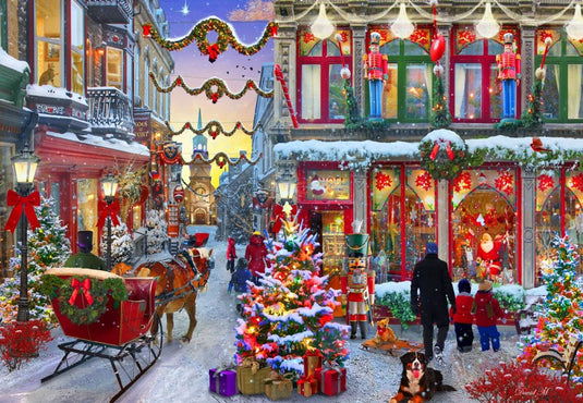 Bluebird puzzle legpuzzel joy of christmas - 1000 stukjes kerst.