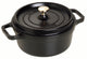 Staub braadpan cocotte - zwart - ø 22 cm 2.6 liter